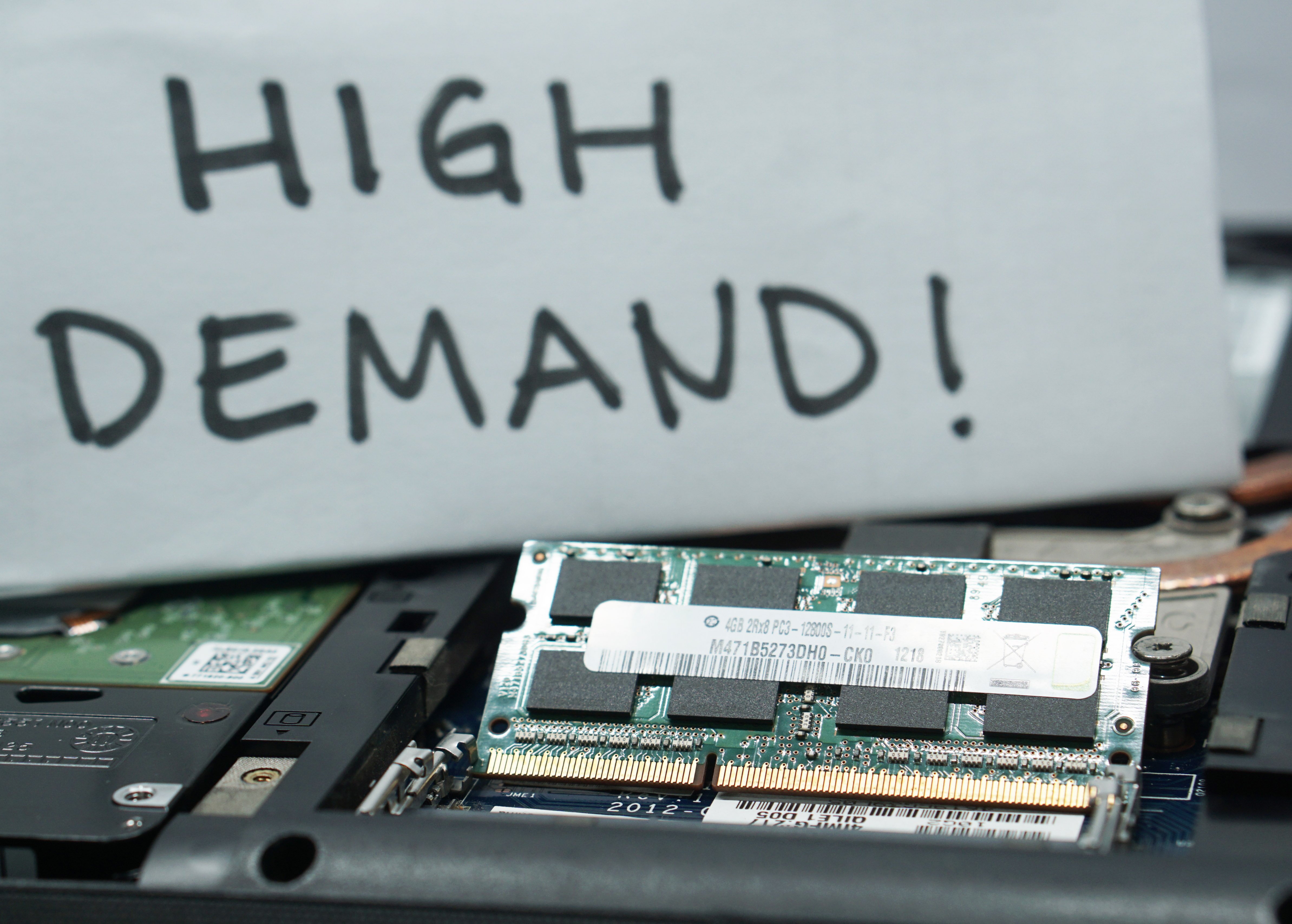 Memory shortage in industrial automation