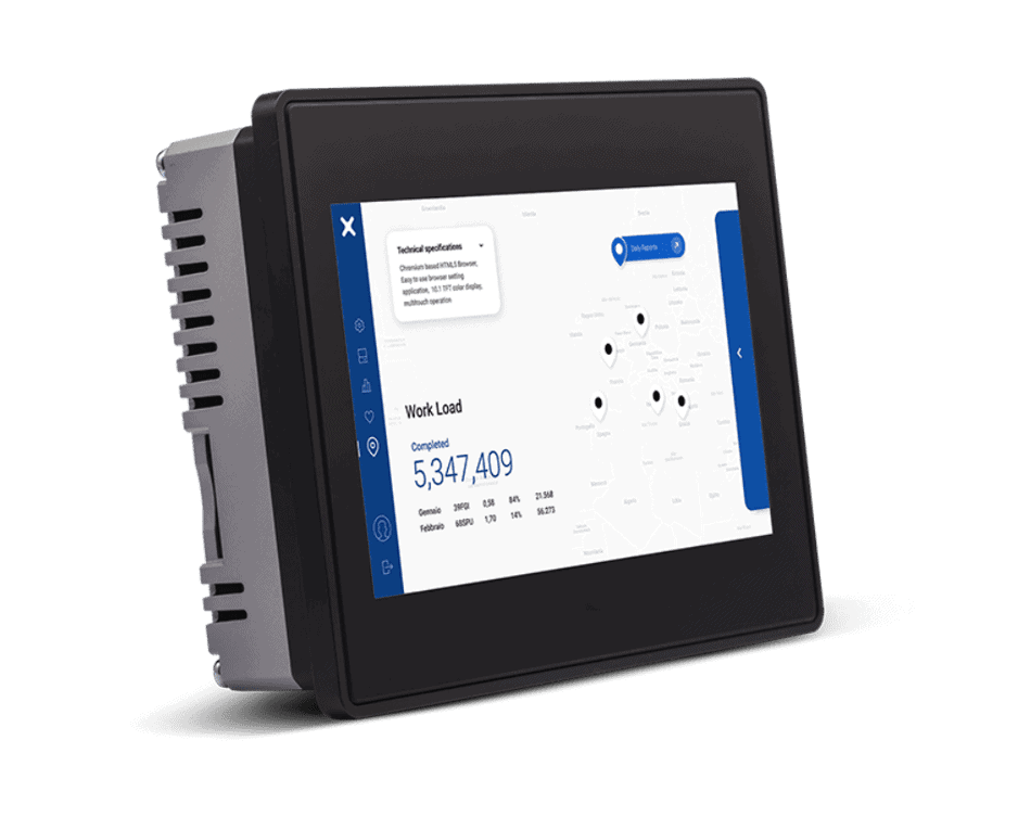 Web based HMI-Panel